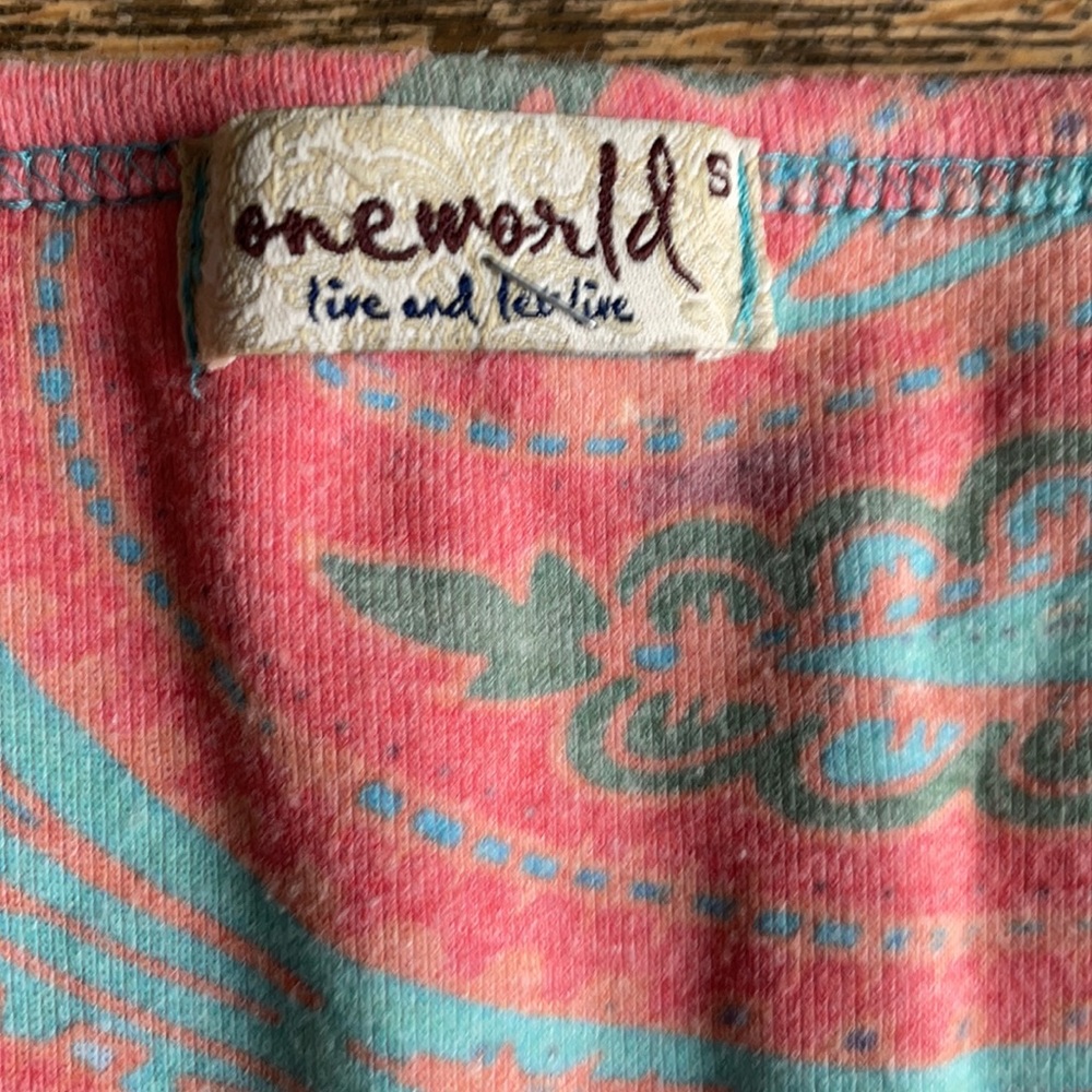 Oneworld Paisley Top - Picture 3 of 5